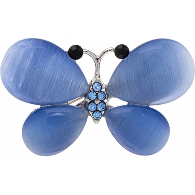 Biju Brož motýl modrý 2043 9002043