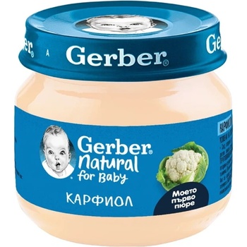 Gerber Пюре от Карфиол 80г