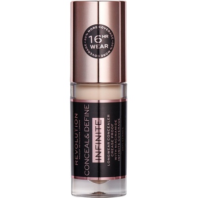 Revolution Beauty Conceal & Define Течен коректор Infinite, C3.5, 5 ml