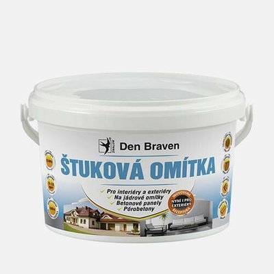 Den Braven Omítka štuková Quartz štuk vnitřní 4kg