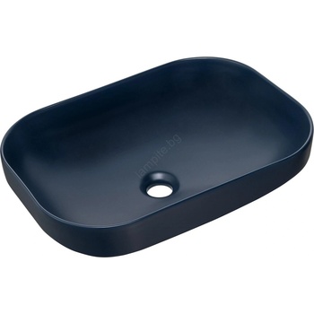 Comad UN-NELI-MNB - Мивка за плот NELI 50, 4x35, 2 см керамика/мат синя (CM0051)