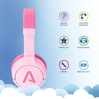 LAMAX BaseKid1 Pink