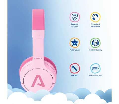 LAMAX BaseKid1 Pink