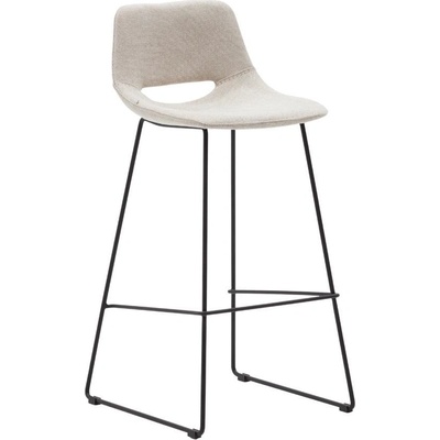 Kave Home Zahara 76 cm béžová látková