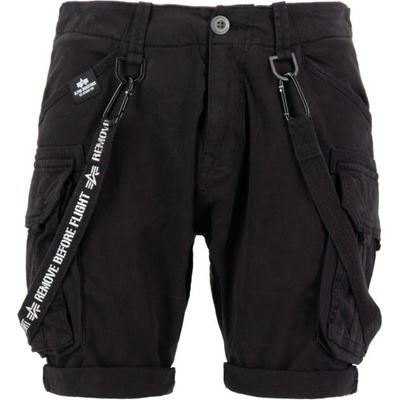Alpha Industries мъжки къси панталони ALPHA INDUSTRIES - Utility - черен_116213
