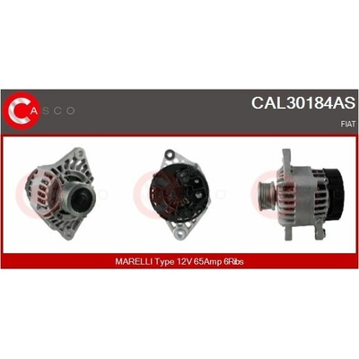 ALTERNATOR 12V 65A INA CAL30184AS
