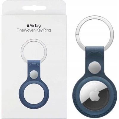 Apple AirTag FineWoven Key Ring Pacific Blue MT2K3ZM/A