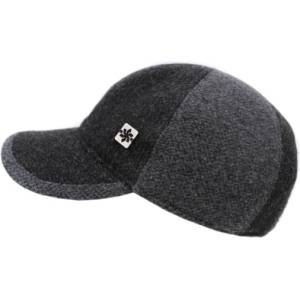  Мъжка вълнена бейзболна шапка Granadilla JG5391, Тъмносив/Сив