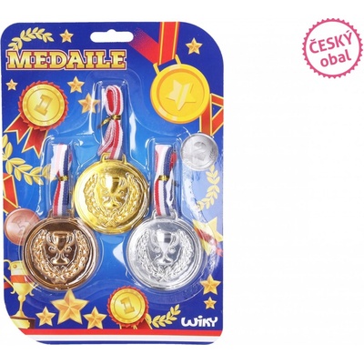Medaile set 3 ks – Sleviste.cz