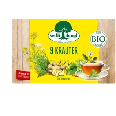 Willi Dungl Био чай 9 билки - 40 г