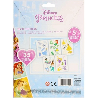Sada technických samolepek Disney princezny