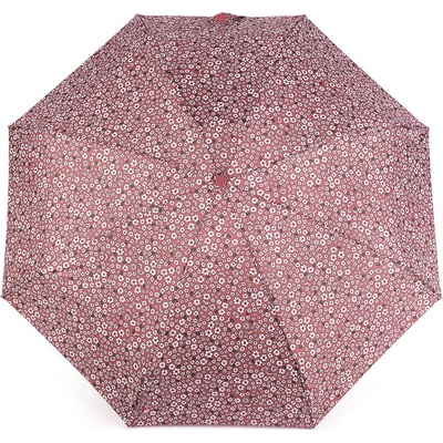 Květy dámský mini skládací deštník 5 starorůžový