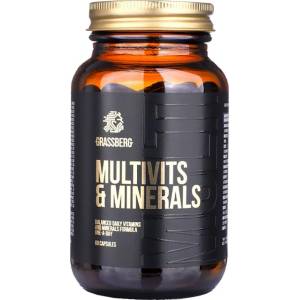 Grassberg Multivits & Minerals [60 Гел капсули]