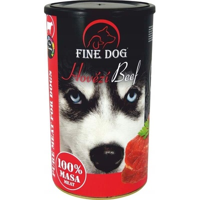 Fine dog Adult Hovadzie 100% Masa 1200 g