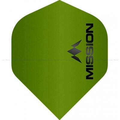 Mission Logo No2 mätovo zelené standard 100 micron