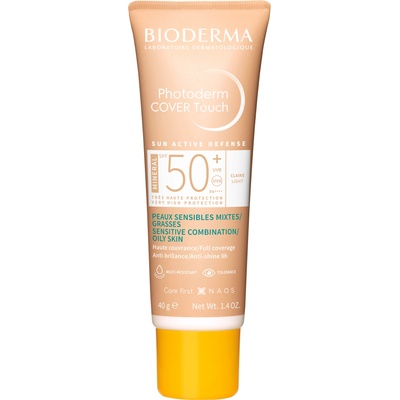 BIODERMA Photoderm Слънцезащитен крем Cover Touch, светъл, SPF50+, 40 g
