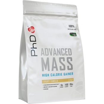 PhD Nutrition Advanced Mass / Hard Gainer Bulk Phase Formula [5400 грама] Ванилия