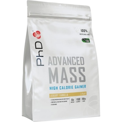 PhD Nutrition Advanced Mass / Hard Gainer Bulk Phase Formula [5400 грама] Ванилия
