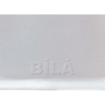 Kusová záclona Ariel - mix barev 130x300 bílá