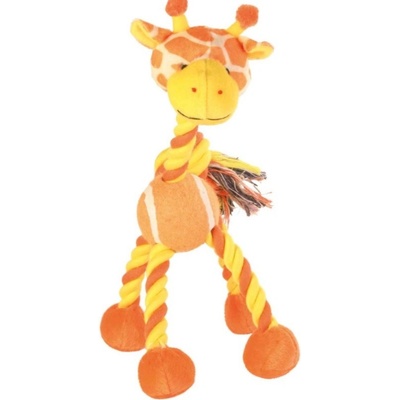 Trixie Žirafa/kravička s tenisovým míčem 28 cm