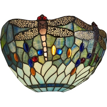 Endon Lighting 64102 - Стенно осветително тяло Tiffany DRAGONFLY 1xE14/40W/230V (EN0292)