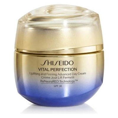 Shiseido Vital Perfection Uplifting & Firming Advanced Day Cream SPF30 повдигащ и изглаждащ дневен крем за лице 50 ml за жени