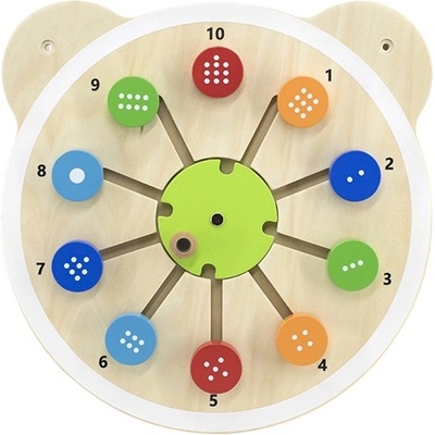 Подреди числата - стенен дървен панел