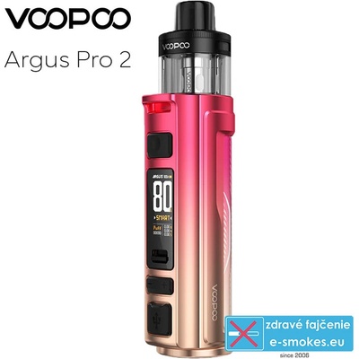 VooPoo Argus Pro 2 Pod Kit 3000 mAh Modern Red 1 ks