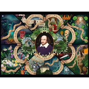 Gibsons - Puzzle Shakespeare - 1 000 piese