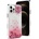 SwitchEasy Flash Case - дизайнерски удароустойчив хибриден кейс за iPhone 12, iPhone 12 Pro (розов)
