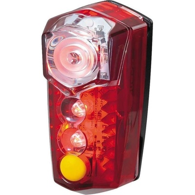 Topeak RedLite Mega zadné čierne/červene