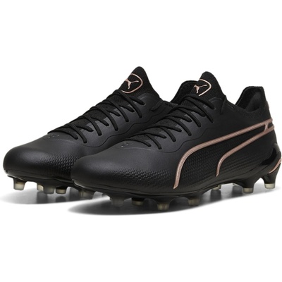 PUMA Футболни бутонки Puma King Ultimate Firm Ground Football Boots - Black/Rose