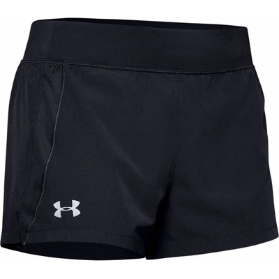 Under Armour qualifier speedpocket short dámske bežecké kraťasy 1342856-001 black