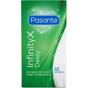 Pasante 12 бр. Задържащи презервативи Pasante Infinity X