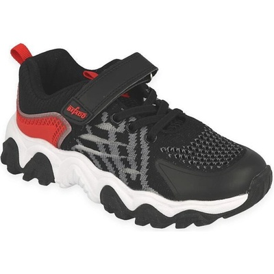 Befado 516Y103 tenisky Sport Wave černo červené