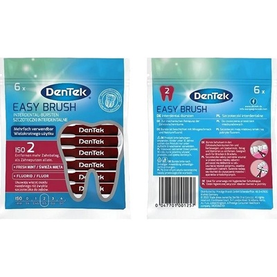 DenTek Easy Brush ISO 2 6 ks