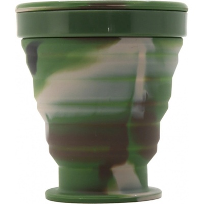 Cattara Silikonový skládací kelímek ARMY 350ml