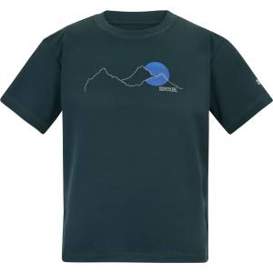 Regatta Детска спортна тениска Regatta Kid's Alvarado Sport shirt - Night Sky - размер 7-8 Years (704-6358-0813)