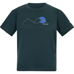 Regatta Детска спортна тениска Regatta Kid's Alvarado Sport shirt - Night Sky - размер 7-8 Years (704-6358-0813)