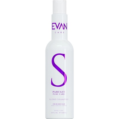 Evan Pure Care Blond Shampoo šampón pre blond vlasy neutralizuje žltý nádych 500 ml
