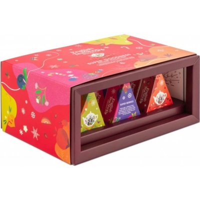 English Tea Shop Vánoční Super dobroty 12 pyramidových sáčků