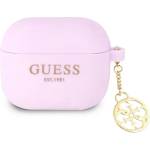 Guess GUA3LSC4EU калъф за AirPods 3, розов, Charm Collection (GUA3LSC4EU)