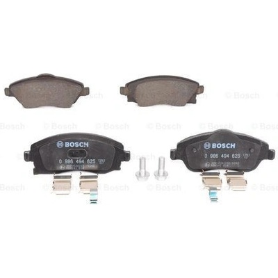 BOSCH Sada brzdových platničiek kotúčovej brzdy 0986494625