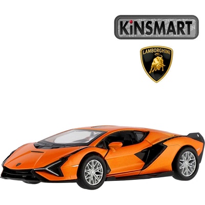 Kinsmart Lamborghini Sián FKP 37 oranžové 1:40