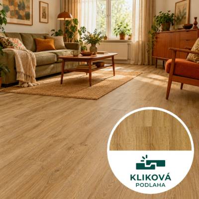 Egibi Green Line Dub hnedý 1190 x 180 mm 1 m²