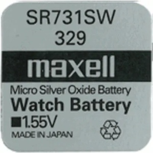 Maxell Бутонна батерия сребърна maxell sr731 sw / 329/, 1.55v (ml-bs-sr731-sw) - cybertrade