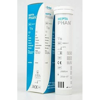 PHAN Testovací proužky heptaPHAN 50 ks