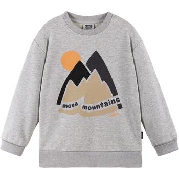 Reima Детски пуловер Reima Kid's Collari Jumper - Melange Grey - размер 122/128 (EU) (704-5832-0214)