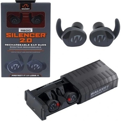 Chrániče sluchu Walker's Silencer 2.0 R600 GWP-SLCRRC2 čierne