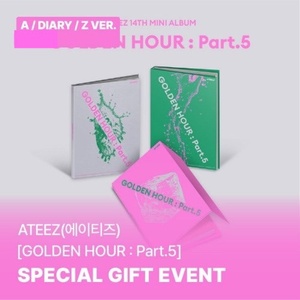 Daniel Shopping s. r. o Ateez: Golden Hour: Part. 5 (With Apple Music Benefit) - CD (095105)